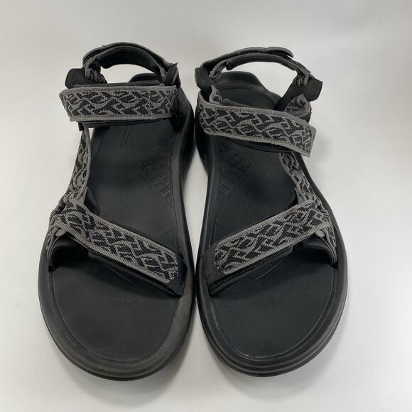 Teva Terra Fi 5 Active Sandals Mens Size 13 Black Strappy Hiking Water Shoes